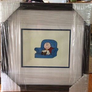 Peanuts paintings, signed and numbered. Only 500 produced.